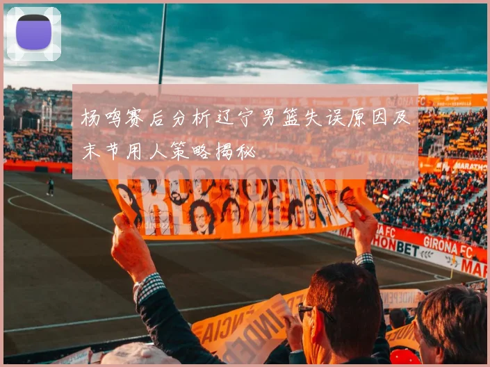 杨鸣赛后分析辽宁男篮失误原因及末节用人策略揭秘